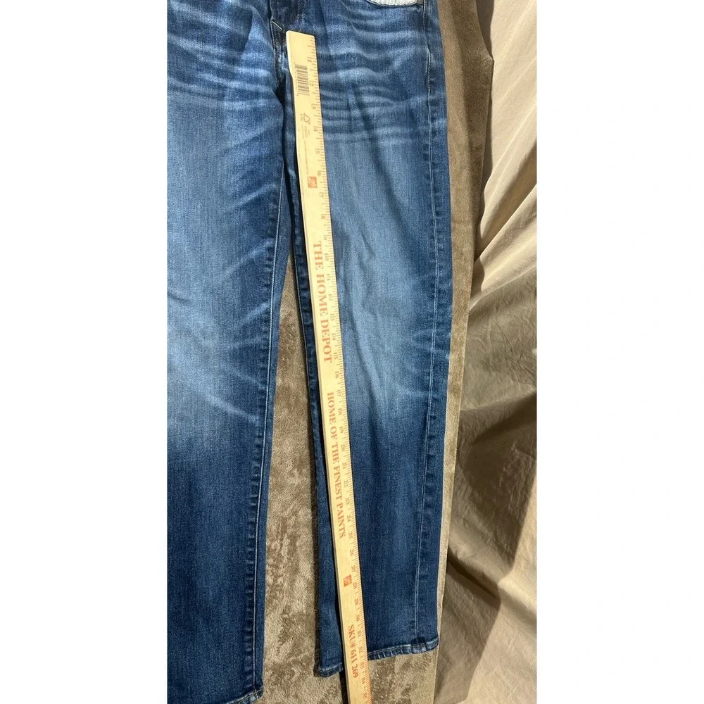 American Eagle AirFlex Straight Jeans Men's Size 33x32 Medium Wash Stretch Denim